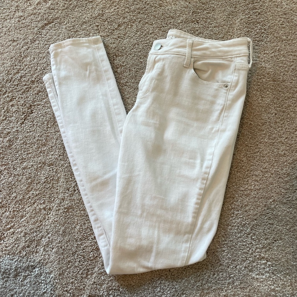 Size 2 white old navy jeans